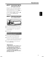 Предварительный просмотр 12 страницы Philips FWM57 (Spanish) Manual Del Usuario