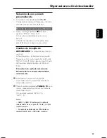 Предварительный просмотр 20 страницы Philips FWM57 (Spanish) Manual Del Usuario