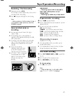 Preview for 21 page of Philips FWM576 User Manual