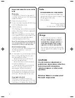 Preview for 2 page of Philips FWM582 User Manual