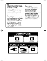 Preview for 4 page of Philips FWM582 User Manual