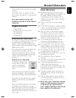 Preview for 7 page of Philips FWM582 User Manual