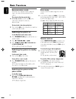 Preview for 14 page of Philips FWM582 User Manual