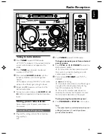 Preview for 19 page of Philips FWM582 User Manual