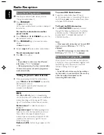 Preview for 20 page of Philips FWM582 User Manual