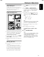 Preview for 15 page of Philips FWM587 User Manual