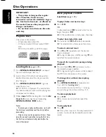 Preview for 18 page of Philips FWM587 User Manual