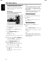 Preview for 20 page of Philips FWM587 User Manual