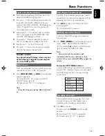 Preview for 15 page of Philips FWM593 User Manual