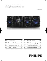 Philips FWM6000 User Manual preview