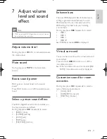 Preview for 14 page of Philips FWM6000 User Manual