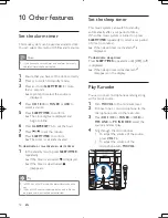 Preview for 17 page of Philips FWM6000 User Manual