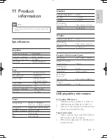 Preview for 18 page of Philips FWM6000 User Manual