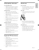 Preview for 23 page of Philips FWM613/55 User Manual