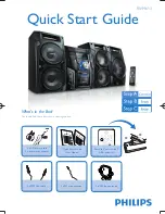 Philips FWM613X/78 Quick Start Manual предпросмотр