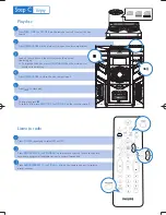 Предварительный просмотр 3 страницы Philips FWM613X/78 Quick Start Manual