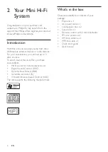 Preview for 6 page of Philips FWM653 User Manual