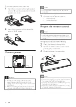 Preview for 12 page of Philips FWM653 User Manual