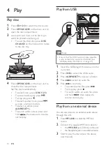 Preview for 14 page of Philips FWM653 User Manual