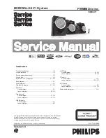 Philips FWM66/77 Service Manual preview