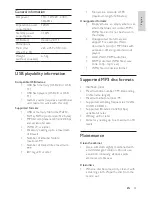 Preview for 23 page of Philips FWM663 User Manual