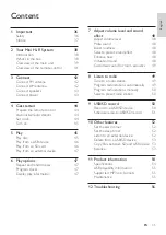 Preview for 3 page of Philips FWM664X User Manual