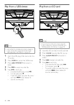 Preview for 14 page of Philips FWM664X User Manual