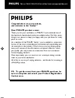 Preview for 5 page of Philips FWM70 User Manual