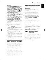 Preview for 13 page of Philips FWM70 User Manual