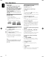 Preview for 18 page of Philips FWM70 User Manual