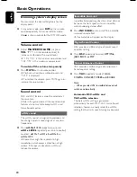 Preview for 20 page of Philips FWM779 User Manual