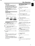 Preview for 21 page of Philips FWM779 User Manual