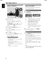 Preview for 22 page of Philips FWM779 User Manual