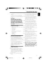 Preview for 7 page of Philips FWM996 User Manual