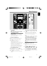 Preview for 13 page of Philips FWM996 User Manual