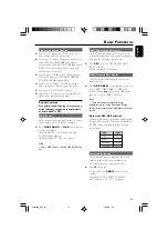 Preview for 15 page of Philips FWM996 User Manual