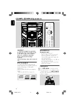 Preview for 16 page of Philips FWM996 User Manual