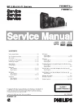 Philips FWM997/55 Service Manual preview