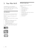 Preview for 5 page of Philips FWM997/55 User Manual