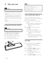 Preview for 11 page of Philips FWM997/55 User Manual