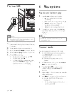 Preview for 13 page of Philips FWM997/55 User Manual