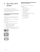 Preview for 5 page of Philips FWM998 User Manual