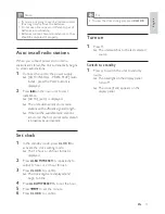 Preview for 12 page of Philips FWM998 User Manual