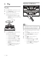 Preview for 13 page of Philips FWM998 User Manual