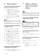 Preview for 15 page of Philips FWM998 User Manual