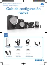 Philips FWM998X/77 (Spanish) Guía De Configuración Rápida preview