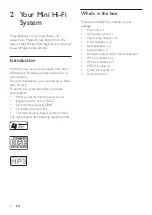 Preview for 5 page of Philips FWM999X/77 User Manual