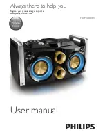 Philips FWP2000/85 User Manual preview