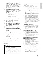 Preview for 4 page of Philips FWP3100D User Manual