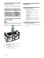 Preview for 13 page of Philips FWP3100D User Manual